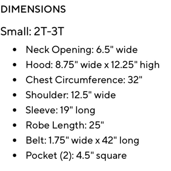 Pottery Barn Toddler Sherpa Robe 2T-3T - Picture 9 of 9